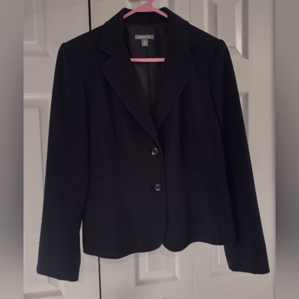 Apt 9 Women's Black 2 Button Blazer, Sz 10P